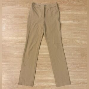 Babaton Aritzia Conan Trouser Camel Tan Ankle Split Hem Work Pant 0